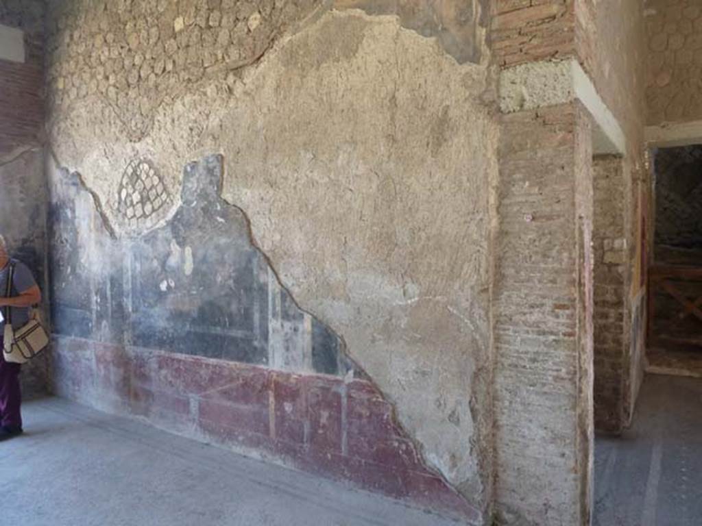 Villa San Marco, Stabiae, September 2015. Room 59, south wall.