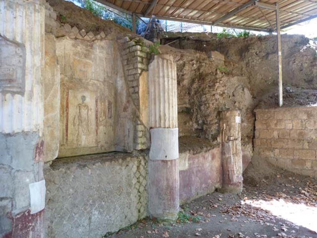 Villa San Marco, Stabiae, September 2015. Area 64 on east side of garden area 9, looking south-west.