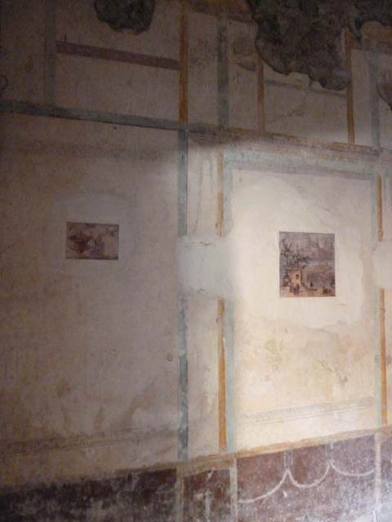Villa San Marco, Stabiae, September 2015. Room 52, east end of south wall.