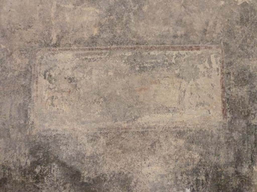 Villa San Marco, Stabiae, September 2015. Room 35, remains of painted panel in south wall.