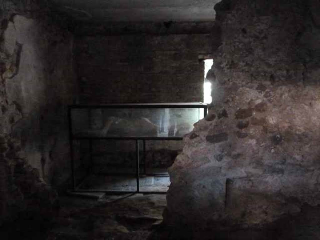 Villa of Mysteries, Pompeii. May 2010. Room 35, at the rear of room 34.