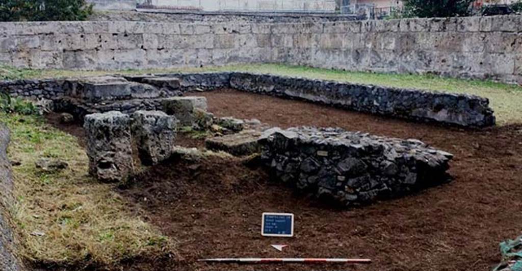 Santuario extraurbano del Fondo Iozzino. 2014. New excavations in progress.Photograph © Parco Archeologico di Pompei.