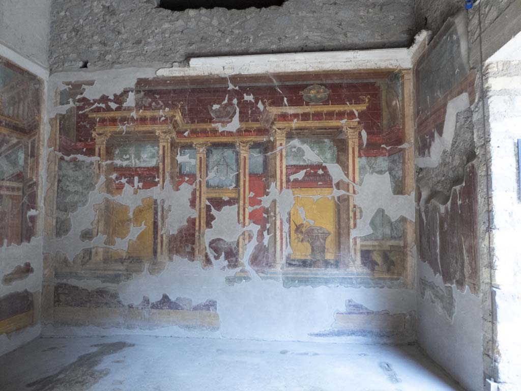 Oplontis Villa of Poppea, September 2017. Room 23, north wall.
Foto Annette Haug, ERC Grant 681269 DÉCOR.
