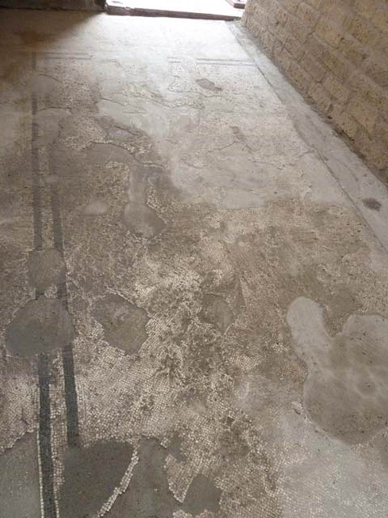 Oplontis, September 2015. Room 31, looking south across flooring