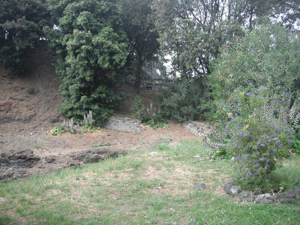 Site of Pompeii Tower I, near Triangular Forum. May 2011. Looking north. Photo courtesy of Ivo van der Graaff.