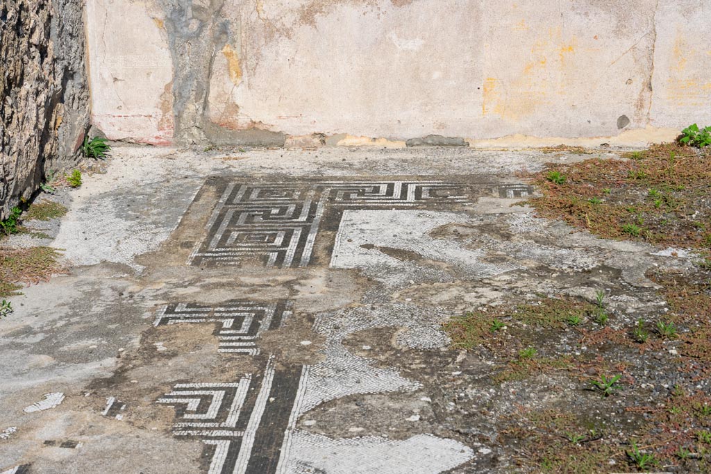 I.4.25 Pompeii. October 2019. Room 35, looking towards north-east corner and east wall.
Foto Tobias Busen, ERC Grant 681269 DÉCOR.

