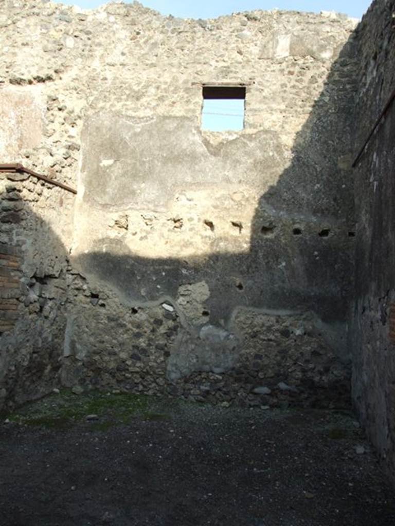 I.4.28 Pompeii. December 2007. Room 26, looking towards east wall. 